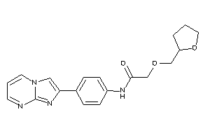 N-(4-imidazo[1,2-a]pyrimidin-2-ylphenyl)-2-(tetrahydrofurfuryloxy)acetamide