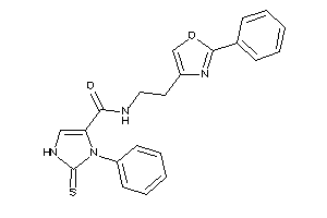 3-phenyl-N-[2-(2-phenyloxazol-4-yl)ethyl]-2-thioxo-4-imidazoline-4-carboxamide