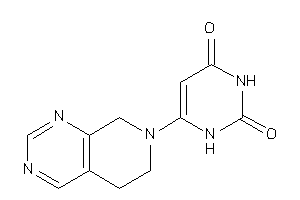 6-(6,8-dihydro-5H-pyrido[3,4-d]pyrimidin-7-yl)uracil