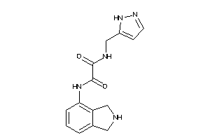 N'-isoindolin-4-yl-N-(1H-pyrazol-5-ylmethyl)oxamide