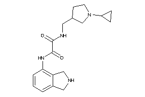 N-[(1-cyclopropylpyrrolidin-3-yl)methyl]-N'-isoindolin-4-yl-oxamide