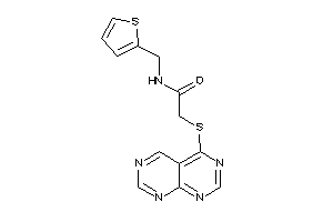 2-(pyrimido[4,5-d]pyrimidin-5-ylthio)-N-(2-thenyl)acetamide
