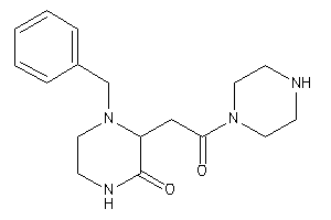 4-benzyl-3-(2-keto-2-piperazino-ethyl)piperazin-2-one
