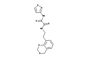 N-[2-(4H-1,3-benzodioxin-8-yl)ethyl]-N'-isoxazol-3-yl-oxamide