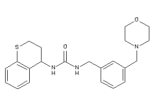 1-[3-(morpholinomethyl)benzyl]-3-thiochroman-4-yl-urea