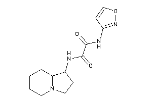 N-indolizidin-1-yl-N'-isoxazol-3-yl-oxamide