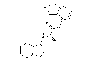 N-indolizidin-1-yl-N'-isoindolin-4-yl-oxamide