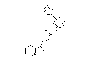 N-indolizidin-1-yl-N'-[3-(tetrazol-1-yl)phenyl]oxamide