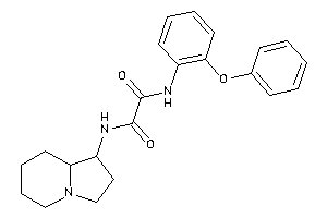 N-indolizidin-1-yl-N'-(2-phenoxyphenyl)oxamide