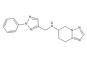 (2-phenyltriazol-4-yl)methyl-(5,6,7,8-tetrahydro-[1,2,4]triazolo[1,5-a]pyridin-6-yl)amine