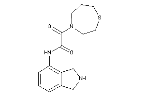 N-isoindolin-4-yl-2-keto-2-(1,4-thiazepan-4-yl)acetamide