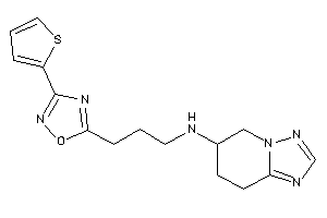 5,6,7,8-tetrahydro-[1,2,4]triazolo[1,5-a]pyridin-6-yl-[3-[3-(2-thienyl)-1,2,4-oxadiazol-5-yl]propyl]amine