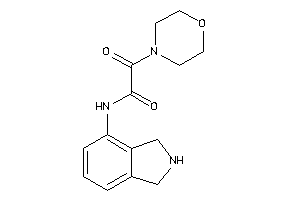 N-isoindolin-4-yl-2-keto-2-morpholino-acetamide