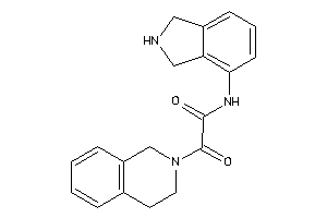 2-(3,4-dihydro-1H-isoquinolin-2-yl)-N-isoindolin-4-yl-2-keto-acetamide