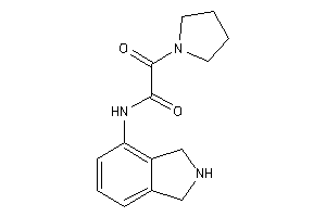 N-isoindolin-4-yl-2-keto-2-pyrrolidino-acetamide