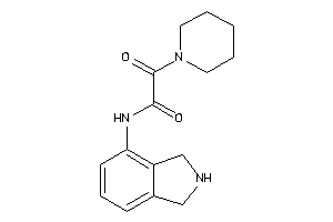 N-isoindolin-4-yl-2-keto-2-piperidino-acetamide