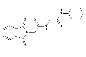 N-cyclohexyl-2-[(2-phthalimidoacetyl)amino]acetamide