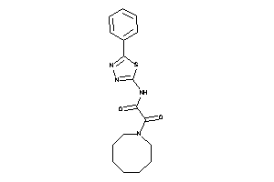 2-(azocan-1-yl)-2-keto-N-(5-phenyl-1,3,4-thiadiazol-2-yl)acetamide