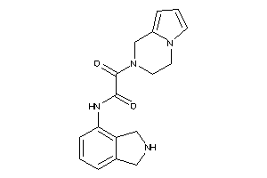 2-(3,4-dihydro-1H-pyrrolo[1,2-a]pyrazin-2-yl)-N-isoindolin-4-yl-2-keto-acetamide