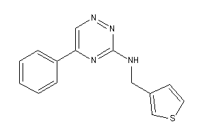 Image of (5-phenyl-1,2,4-triazin-3-yl)-(3-thenyl)amine
