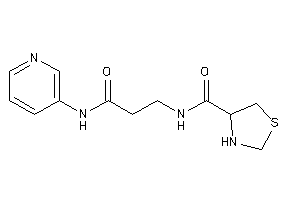 N-[3-keto-3-(3-pyridylamino)propyl]thiazolidine-4-carboxamide