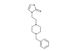 3-[2-(4-benzylpiperazino)ethyl]-4-thiazolin-2-one