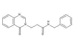 N-benzyl-3-(4-ketoquinazolin-3-yl)propionamide