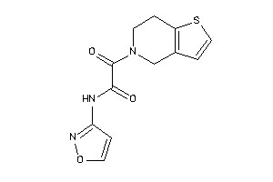 2-(6,7-dihydro-4H-thieno[3,2-c]pyridin-5-yl)-N-isoxazol-3-yl-2-keto-acetamide