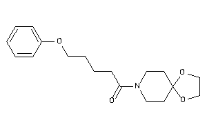 1-(1,4-dioxa-8-azaspiro[4.5]decan-8-yl)-5-phenoxy-pentan-1-one