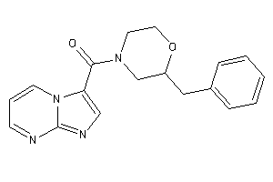 (2-benzylmorpholino)-imidazo[1,2-a]pyrimidin-3-yl-methanone