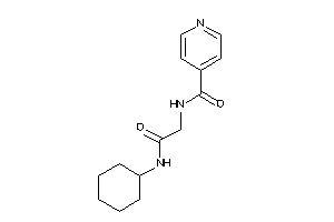 Image of N-[2-(cyclohexylamino)-2-keto-ethyl]isonicotinamide
