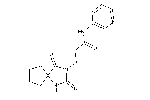 Image of 3-(2,4-diketo-1,3-diazaspiro[4.4]nonan-3-yl)-N-(3-pyridyl)propionamide