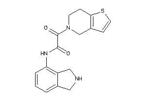 2-(6,7-dihydro-4H-thieno[3,2-c]pyridin-5-yl)-N-isoindolin-4-yl-2-keto-acetamide