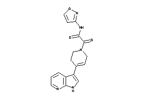 N-isoxazol-3-yl-2-keto-2-[4-(1H-pyrrolo[2,3-b]pyridin-3-yl)-3,6-dihydro-2H-pyridin-1-yl]acetamide