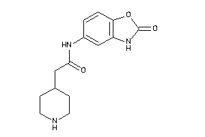 N-(2-keto-3H-1,3-benzoxazol-5-yl)-2-(4-piperidyl)acetamide