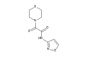 N-isoxazol-3-yl-2-keto-2-thiomorpholino-acetamide