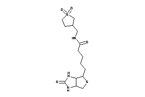 N-[(1,1-diketothiolan-3-yl)methyl]-5-(2-keto-1,3,3a,4,6,6a-hexahydrothieno[3,4-d]imidazol-4-yl)valeramide