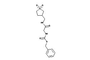 N-[2-[(1,1-diketothiolan-3-yl)methylamino]-2-keto-ethyl]carbamic Acid Benzyl Ester