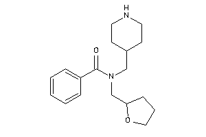 Image of N-(4-piperidylmethyl)-N-(tetrahydrofurfuryl)benzamide