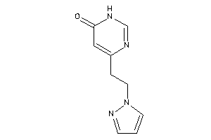 4-(2-pyrazol-1-ylethyl)-1H-pyrimidin-6-one