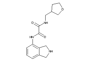 N'-isoindolin-4-yl-N-(tetrahydrofuran-3-ylmethyl)oxamide