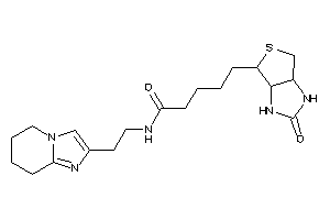 5-(2-keto-1,3,3a,4,6,6a-hexahydrothieno[3,4-d]imidazol-4-yl)-N-[2-(5,6,7,8-tetrahydroimidazo[1,2-a]pyridin-2-yl)ethyl]valeramide