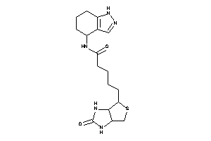 5-(2-keto-1,3,3a,4,6,6a-hexahydrothieno[3,4-d]imidazol-4-yl)-N-(4,5,6,7-tetrahydro-1H-indazol-4-yl)valeramide