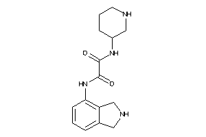 N'-isoindolin-4-yl-N-(3-piperidyl)oxamide