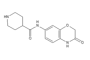 N-(3-keto-4H-1,4-benzoxazin-7-yl)isonipecotamide