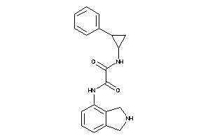 N'-isoindolin-4-yl-N-(2-phenylcyclopropyl)oxamide