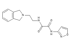 N-(2-isoindolin-2-ylethyl)-N'-isoxazol-3-yl-oxamide