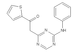 2-(4-anilino-s-triazin-2-yl)-1-(2-thienyl)ethanone