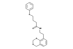 N-[2-(4H-1,3-benzodioxin-8-yl)ethyl]-4-phenoxy-butyramide