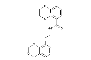 N-[2-(4H-1,3-benzodioxin-8-yl)ethyl]-2,3-dihydro-1,4-benzodioxine-5-carboxamide